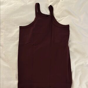 Helmut Lang Deep Burgundy Tank Top